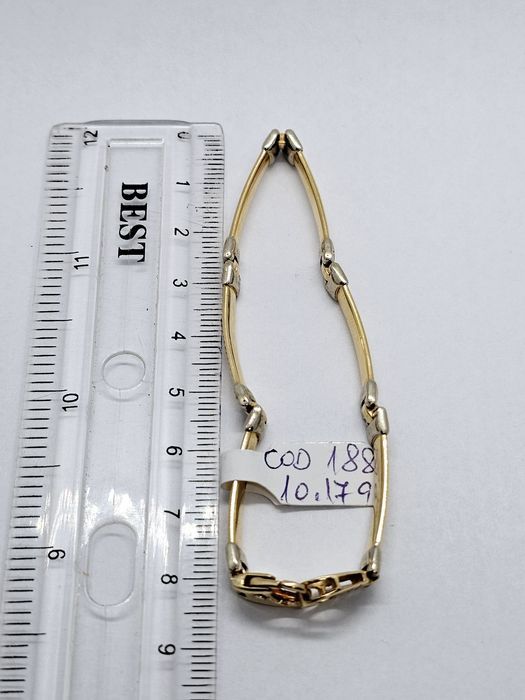 Vand bratara din aur 14 k 10.17 g cod 188