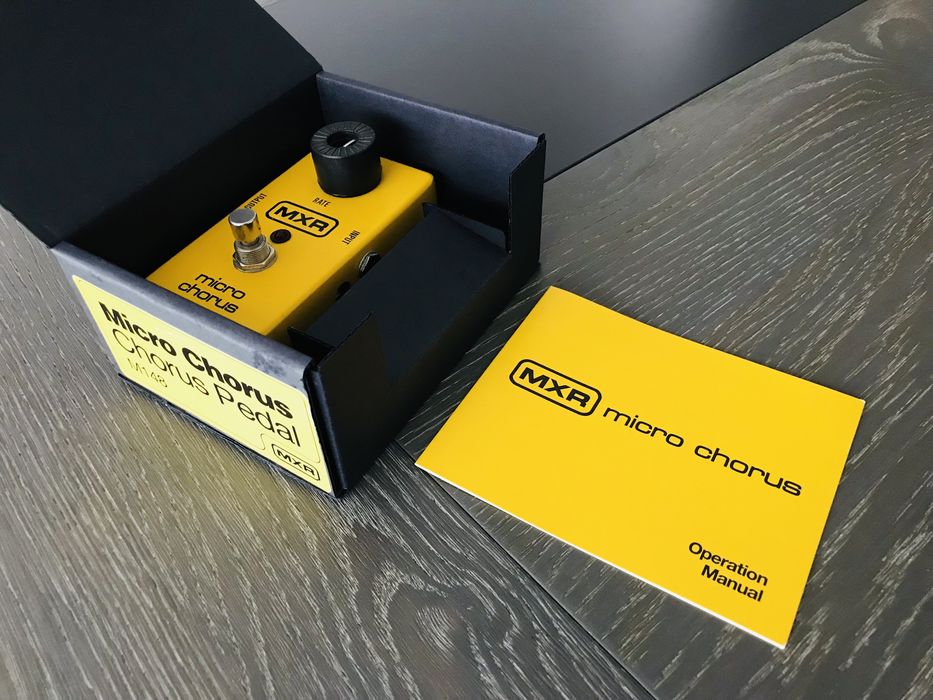 Ефект за китара MXR Micro Chorus!