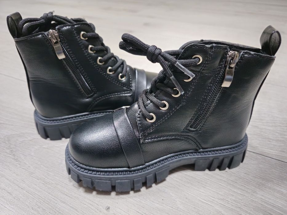 Детски кожени ботуши