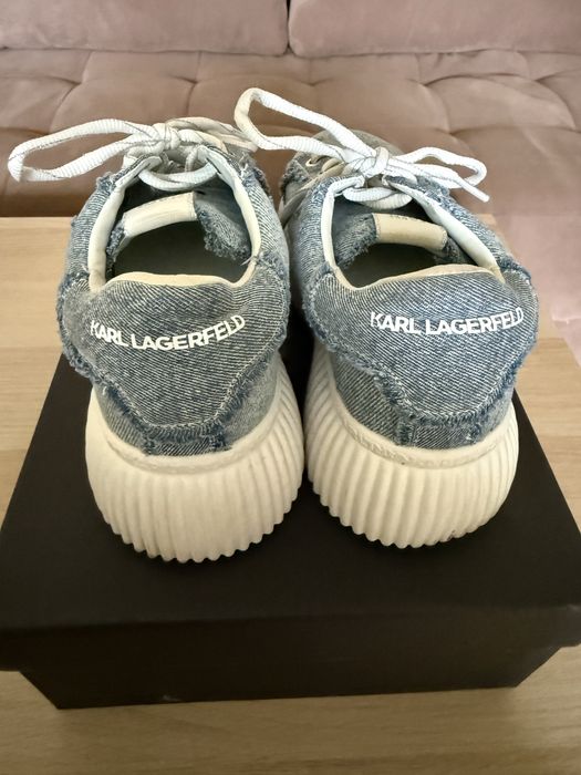 Karl Lagerfeld дънкови сникърси
