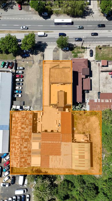 Inchiriez cladire comerciala + depozite – Calea Sagului 191, Timisoara