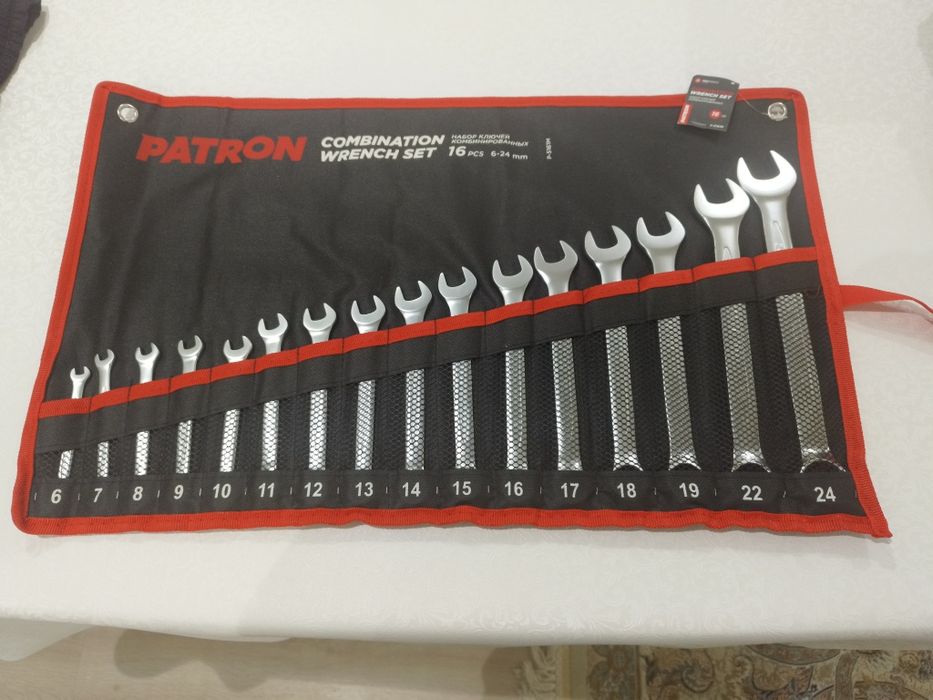 Набор гаечных ключей Patron