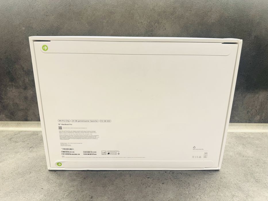 НОВ! Apple MacBook Pro 16” M4 Pro 24GB Ram 512GB Black ГАРАНЦИЯ!