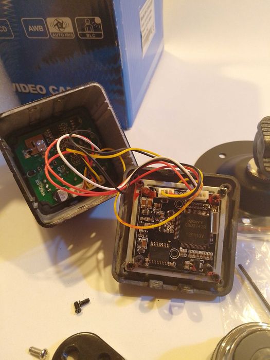 CCD Video Camera - se poate folosi la microscop DIY