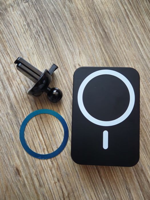 !!!Промоция!!!Magsafe безжично зарядно и стойка за кола + БОНУС КАБЕЛ