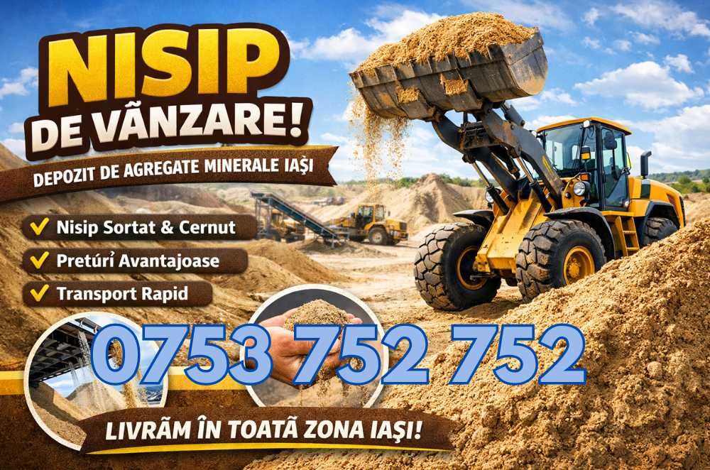 Nisip sapa, nisip tencuit, nisip gazon, nisip pufar, nisip umplutura