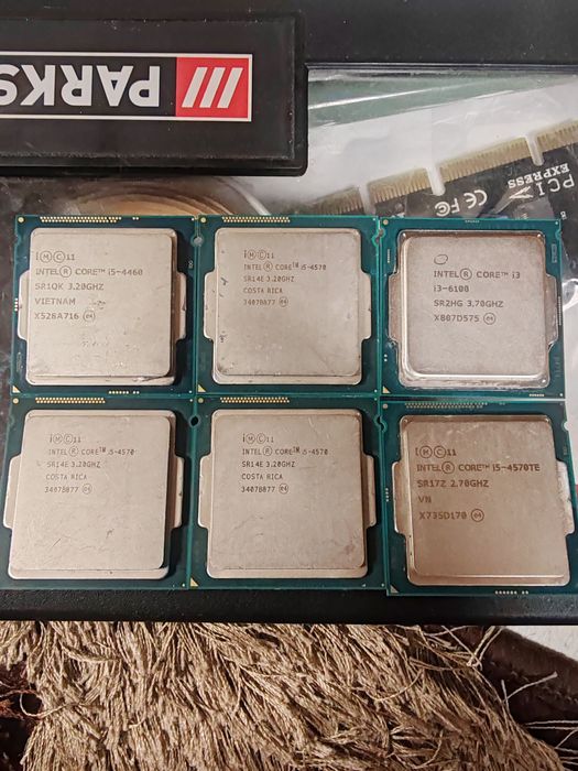 Cpu i5 gen a 4 a și i3 gen a 6 a