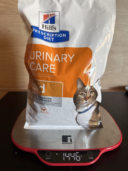 Donez hrana veterinara pisici Hill’s s/d Urinary Care – doar cu reteta