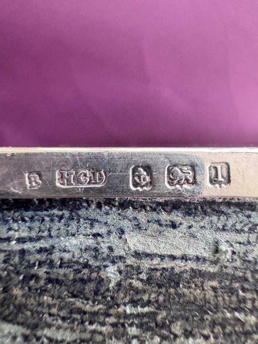 Caseta de argint Patience - Birmingham  made by Henry Clifford Davis