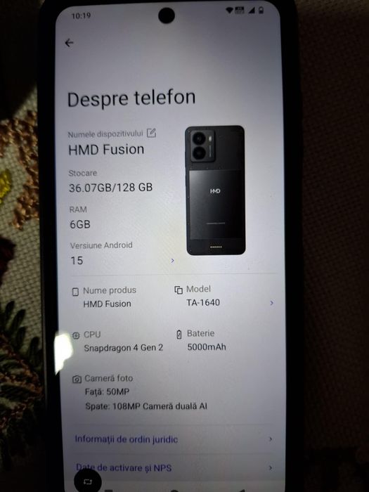 Vand Nokia HMD Fusion