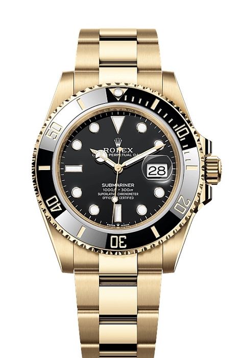 Rolex Submariner Date 41 mm – Yellow Gold 18K - FULL SET