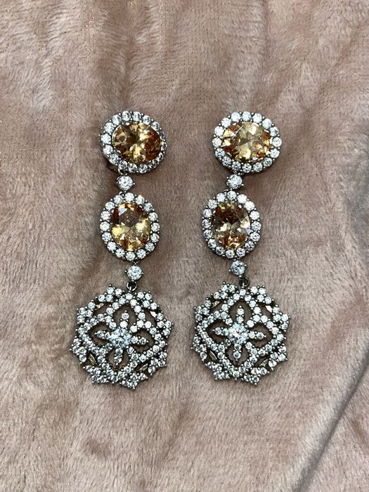 Серебряные серьги
