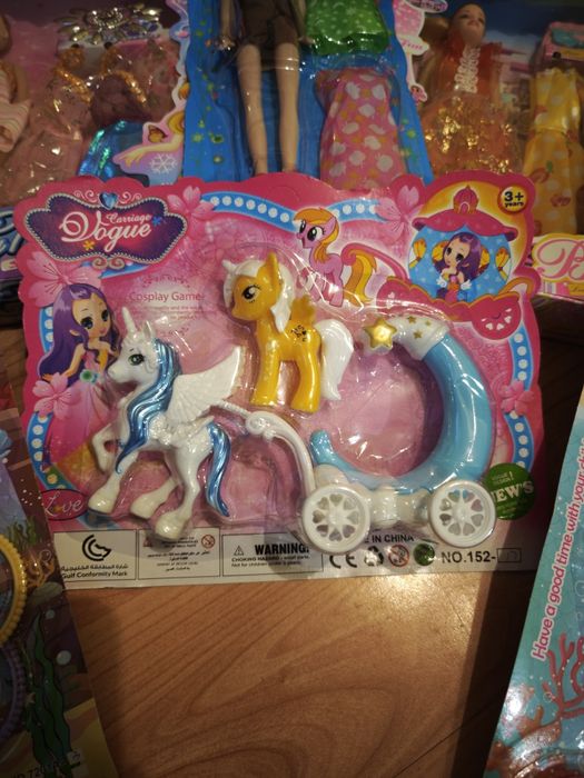 лот от нови детски играчки за момиче