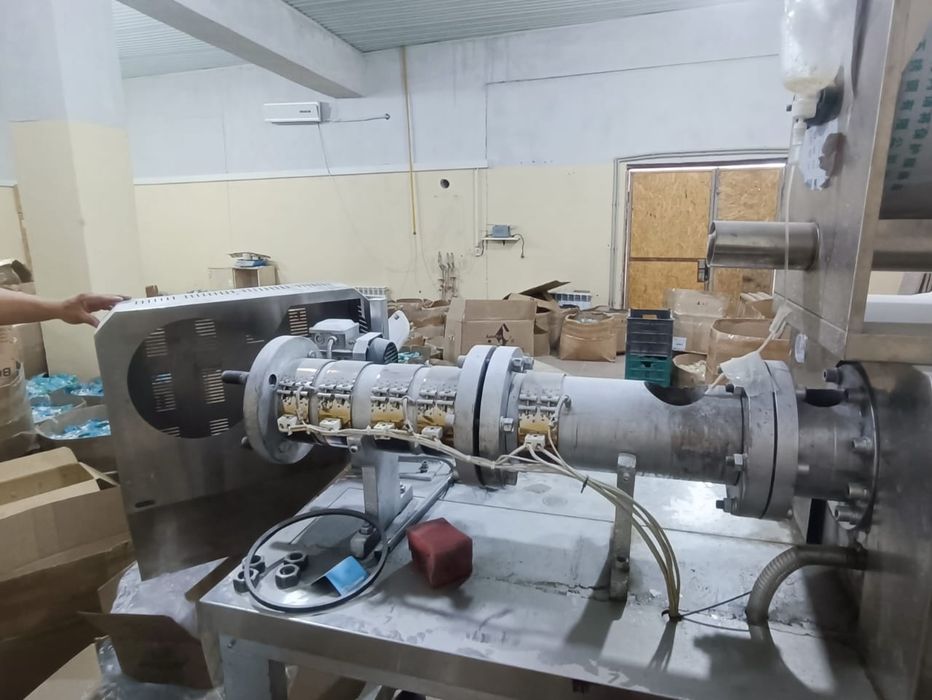 Экструдер новый 2х шнековый