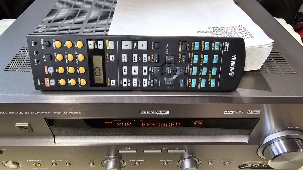 Yamaha DSP-AX757SE  отлично състояние ресивър