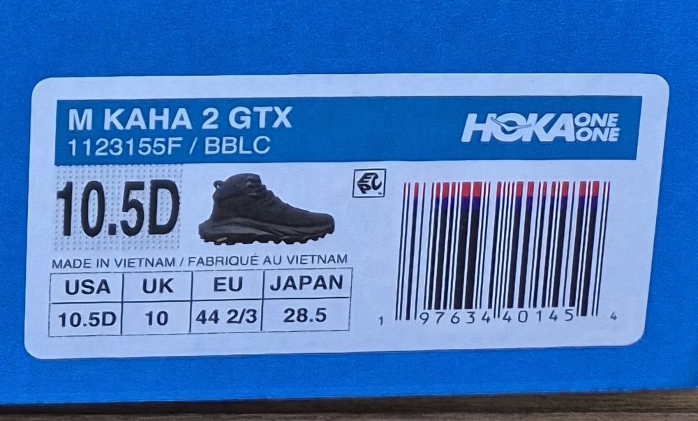 Ghete / Adidași Hoka M Kaha 2 GTX, Mărimea 44 2/3, Gore-Tex