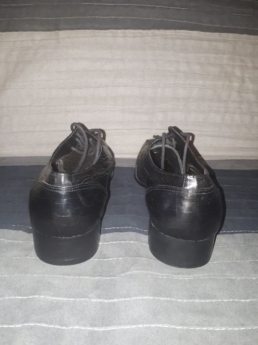 Pantofi piele Giorgio Armani, barbatesti, originali, negru, marime 41