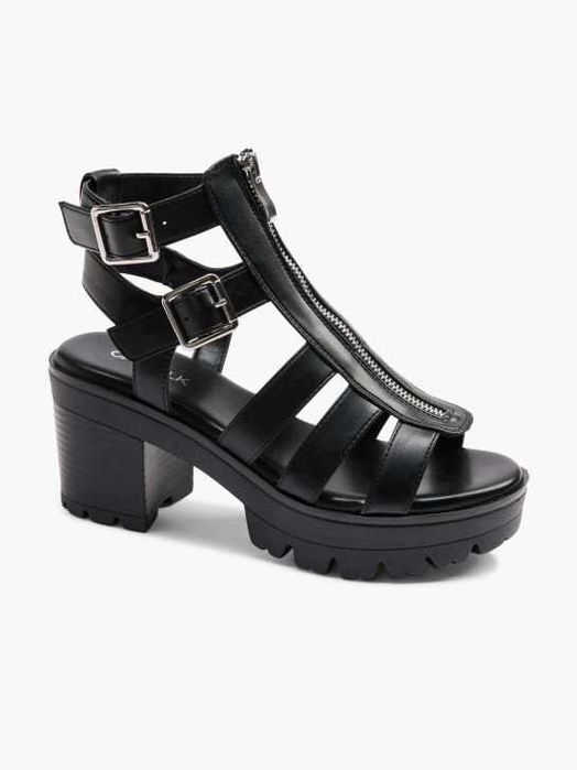 Дамски сандали на ток