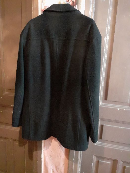 Мъжка шуба от промазан плат с подарък