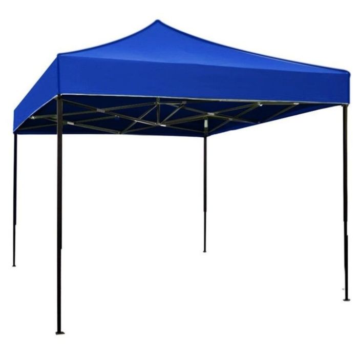 Cort pavilion gradina Gros 3x3 metri ALB pliabil impermeabil/laterale