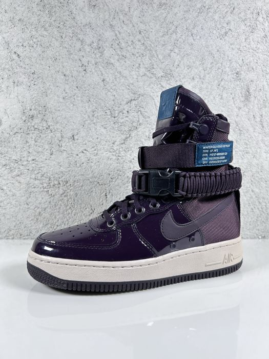 Nike SF Air Force 1 High Ruby Rose Force Is Female Port Wine