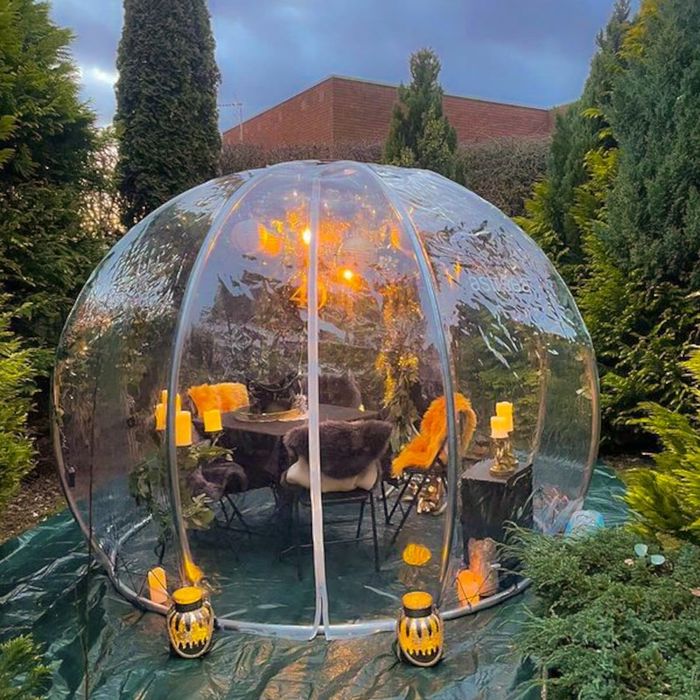 Invelis cristal PVC IGLOO ASTREEA matimea L NOU