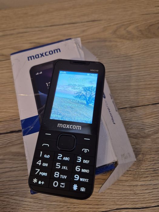 Telefon Mobil Maxcom MM248 4G Dual Sim Black