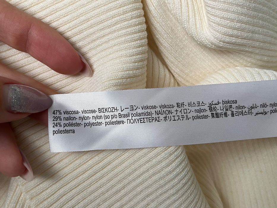 Дамска дълга рипсена рокля ZARA