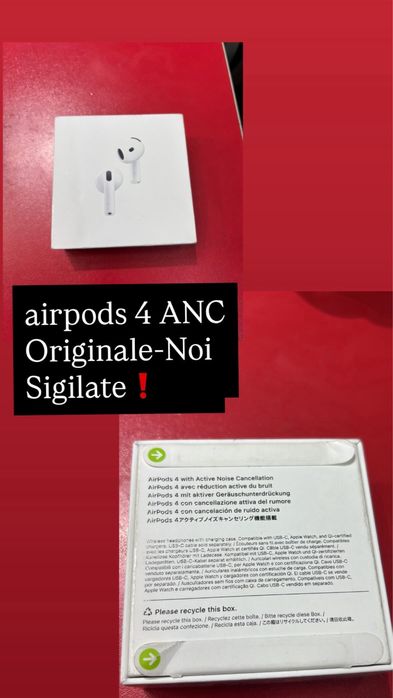 airpods 4 originale-noi sigilate