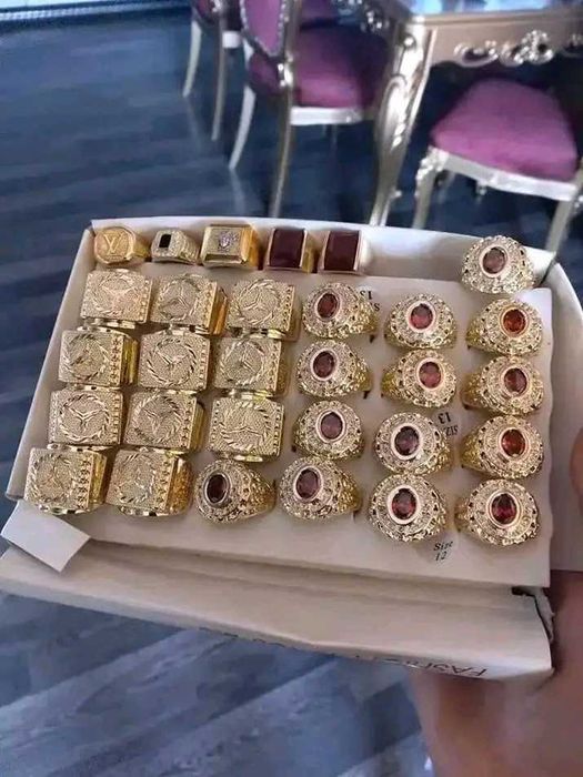 Мъжки позлатени бижута с 14карата златно покритие