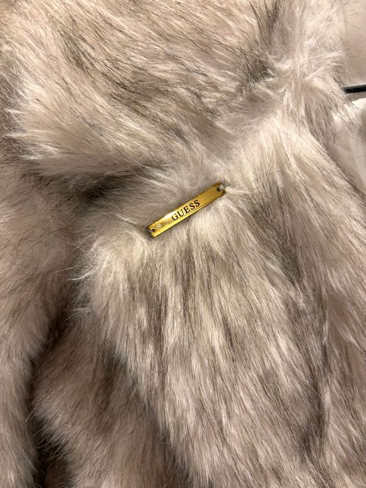 Geaca /haina blana eco,mar 38 /40