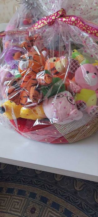 Готовые қоржыны c игрушками