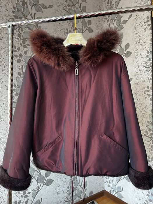 Двухсторонние шуба+куртка московский