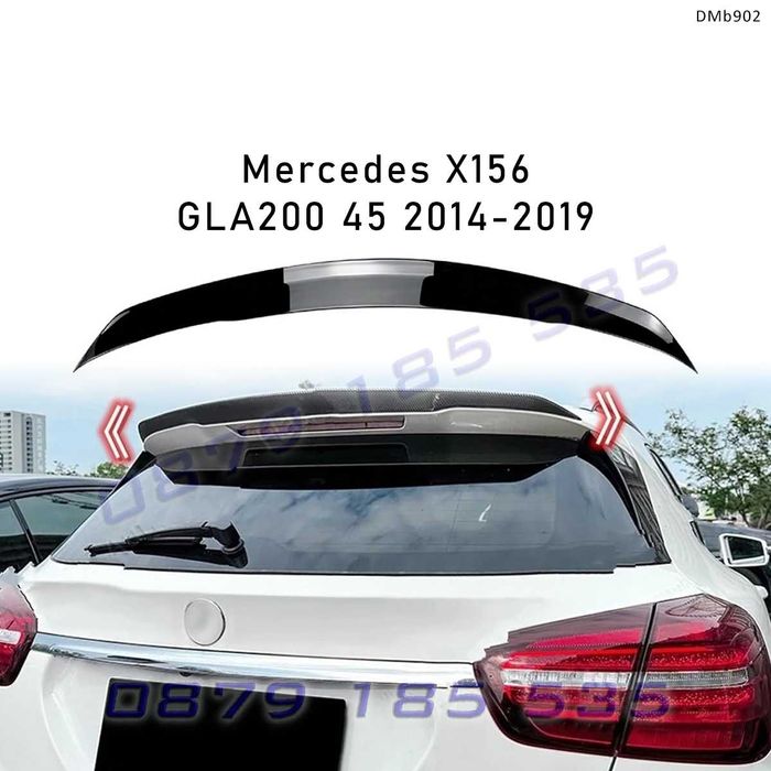 Заден лип спойлер таван AMG Mercedes GLA X156 GLA250 GLA45 мерцедес