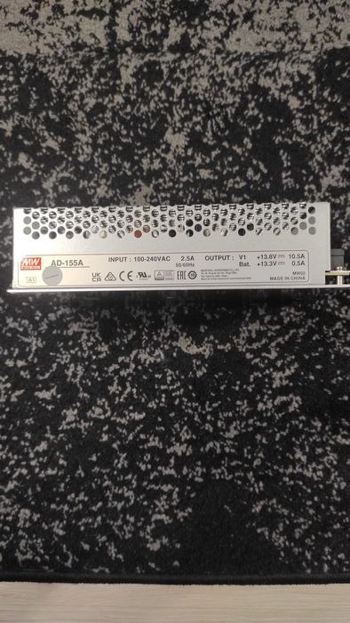 Sursa de alimentare in comutatie Mean Well AD-155A, 12-14.5V, 10.5A