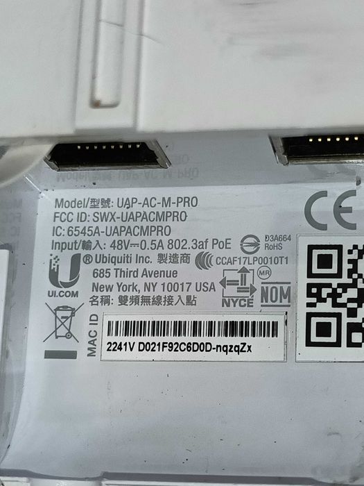 Access Point de exterior Ubiquiti AC Mesh Professional UAP-AC-M-PRO