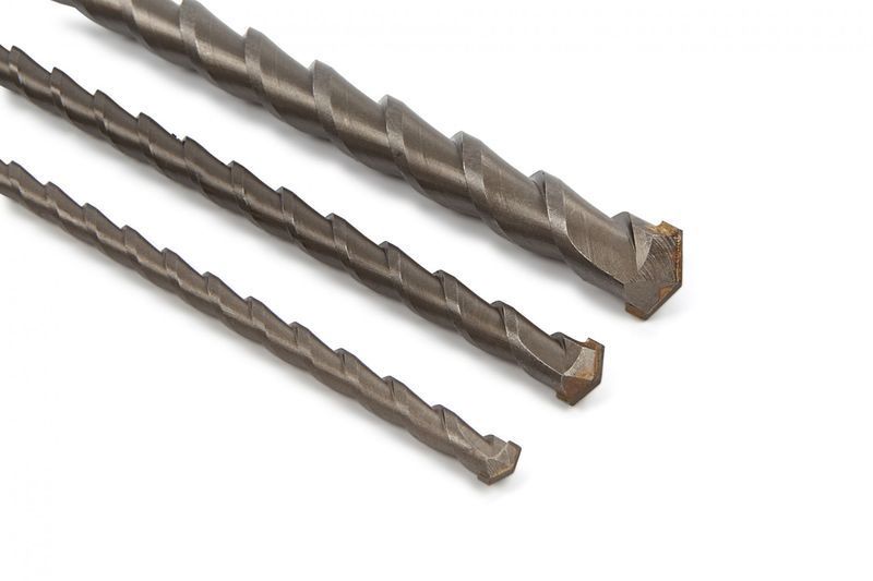 Комплект дълги бургии за бетон 12-16-24 1000 мм 3 бр.