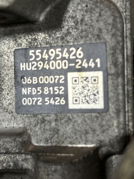 Injectoare pompa inalta Opel astra k 1.6 cdti 81kw b16dte