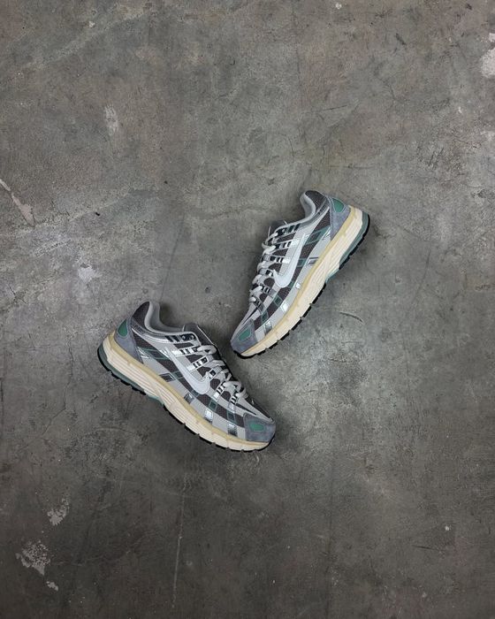 Кроссовки Nike p-6000 white/silver