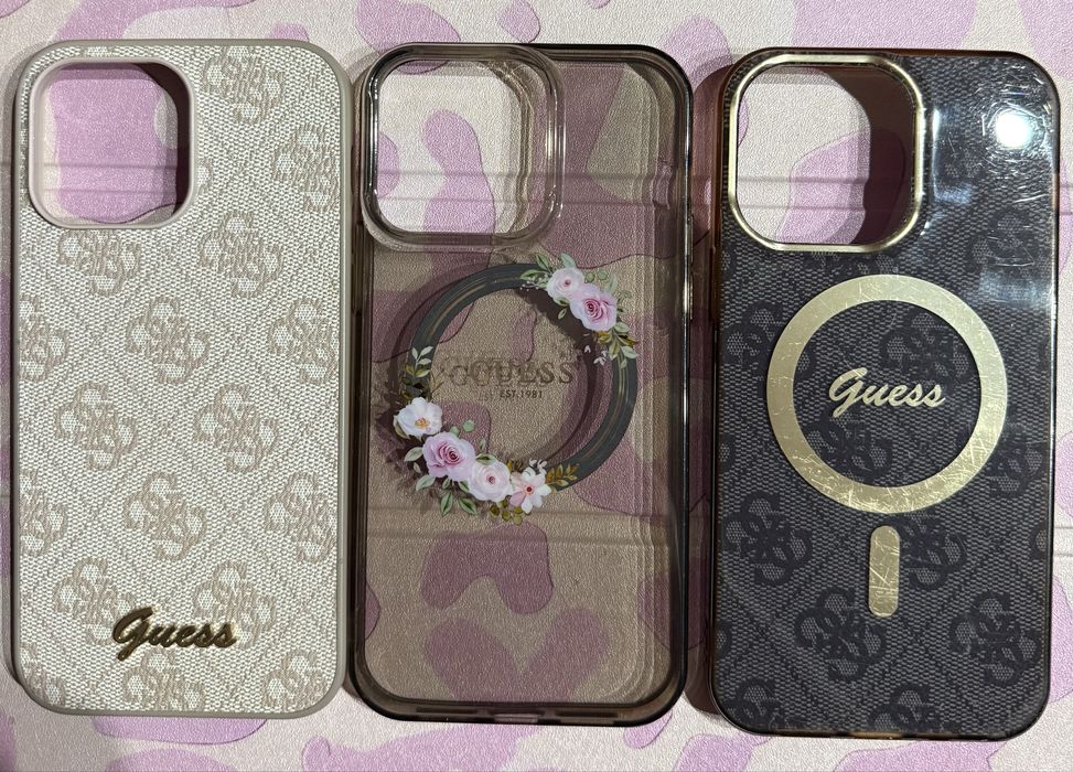 3 броя калъфи Guess за iPhone 14 Pro Max