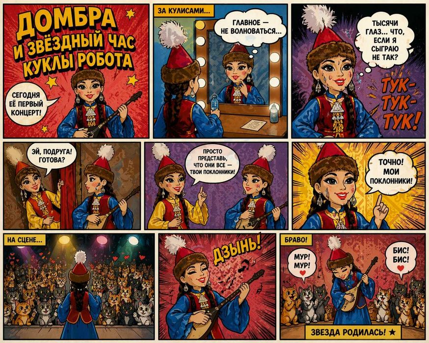 Шоу Алматинских Роботов.