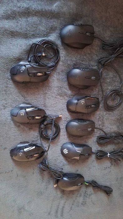 Mouse logitech G 502,  G502 X, Razer , Steelseries