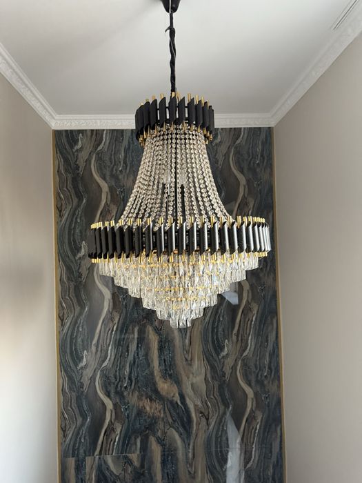 хрустальная люстра — как новая