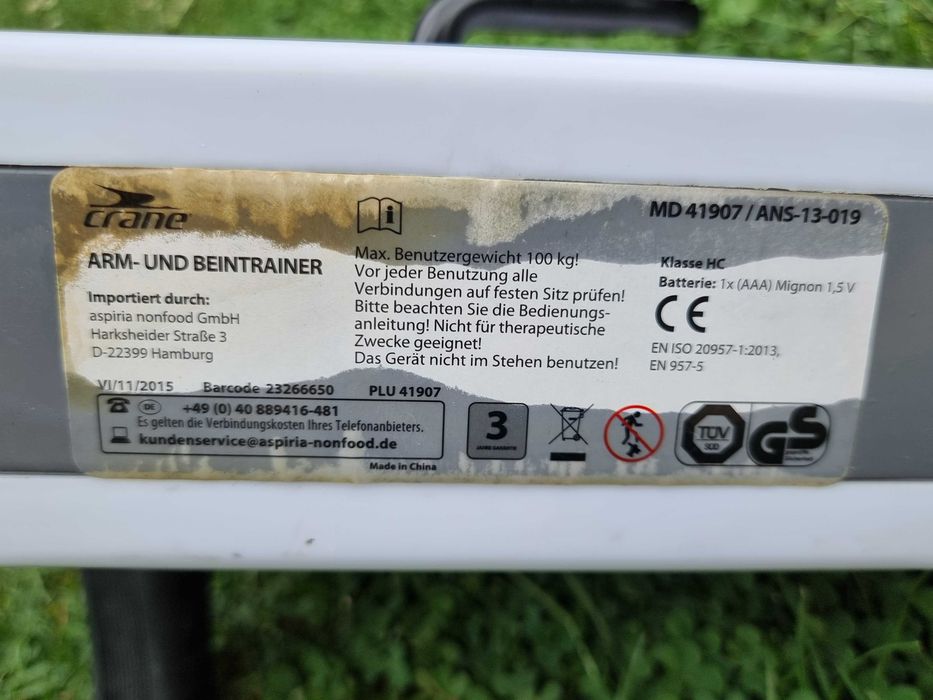 Bicicleta medicinala Crane, intretinere, recuperare