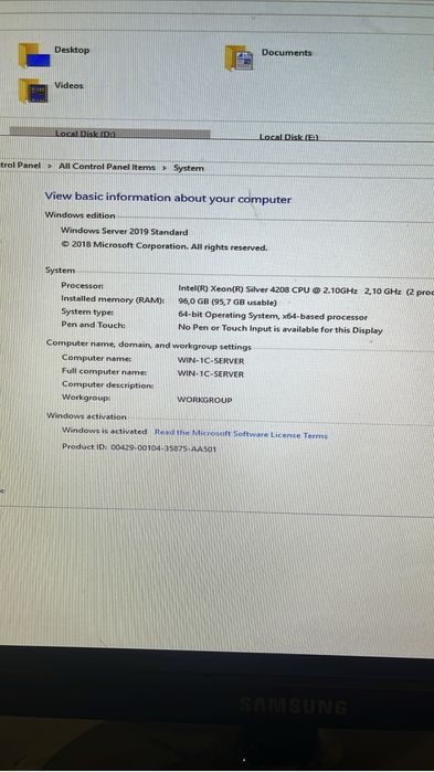 Продаем сервер proliant dl380 Gen10