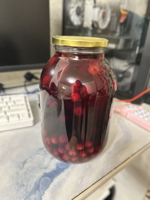 Компот варенье слива вишня яблоко