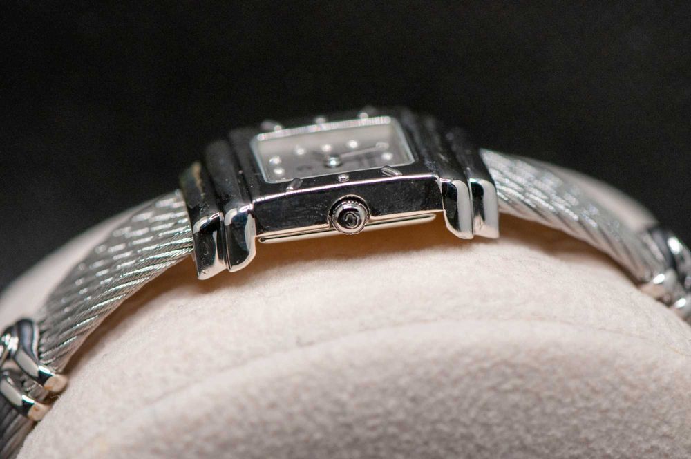 Швейцарски дамски часовник от 925 сребро - Charriol St. Tropez