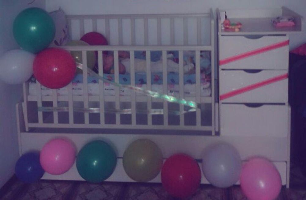 Детски диван и шкав