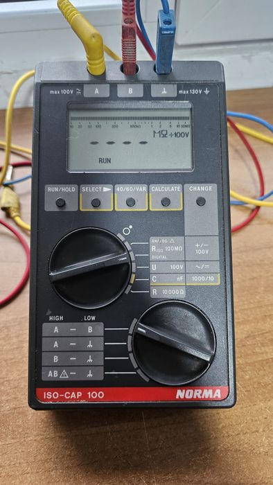 Mutimetru, tester de izolație Lem Norma iso-cap 100