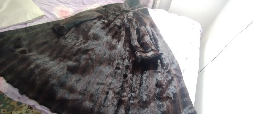 Шуба норковая длинная